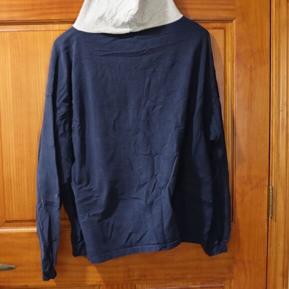Artex Navy Blue Hooded Newport Rhode Island Hoodie XL - Picture 7 of 12